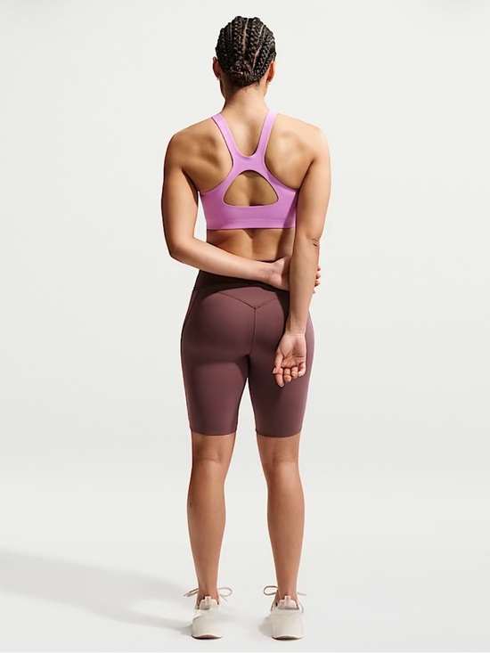 Nike Pants - NWT Nike Universa Medium-Support Padded Sports Bra Size S in Light Magenta